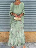 Light Green Print